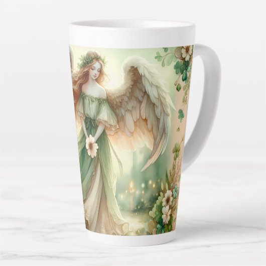 Clover Serenity Angel Milchtasse (Rechte Ecke)