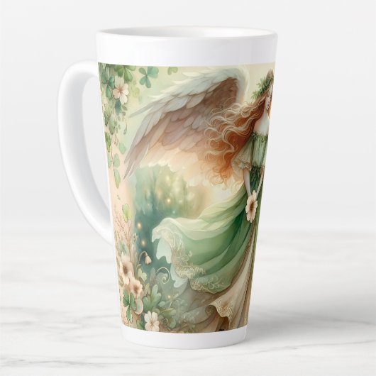 Clover Serenity Angel Milchtasse (Linke Ecke)