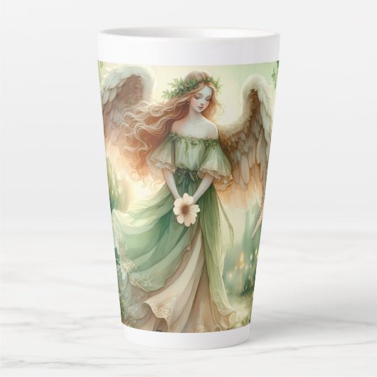 Clover Serenity Angel Milchtasse (Vorderseite)