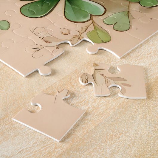 Clover Serenity Angel Puzzle (Seite)