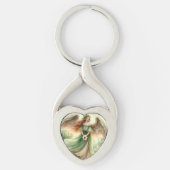 Clover Serenity Angel Schlüsselanhänger (Vorderseite)