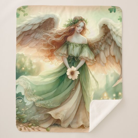 Clover Serenity Angel Sherpadecke (Vorderseite)