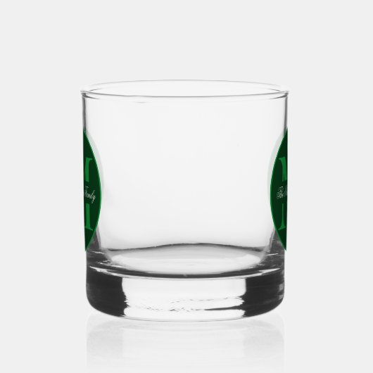 Clover St. Patrick's Day Whiskyglas (Rechts)