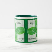 Clover St Patty's Day Tasse (Mittel)