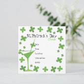 Clover-Tini Einladung (Stehend Vorderseite)