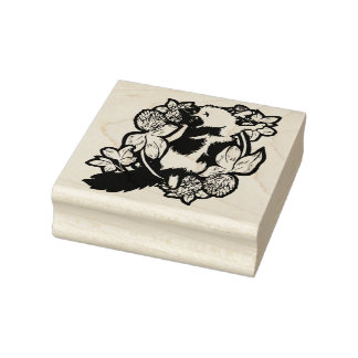 Clover Tuxedo Katzen Gummistempel