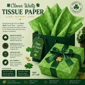 Clover Waltz Seidenpapier