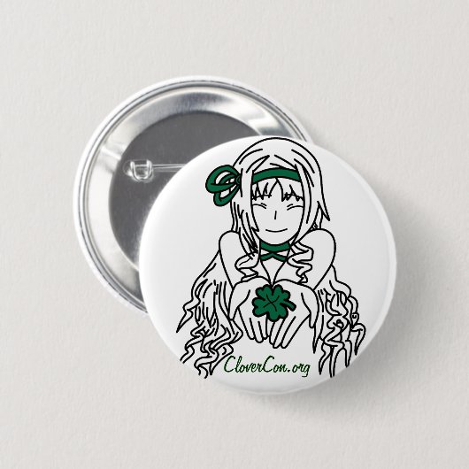 CloverCon Button (Vorne & Hinten)