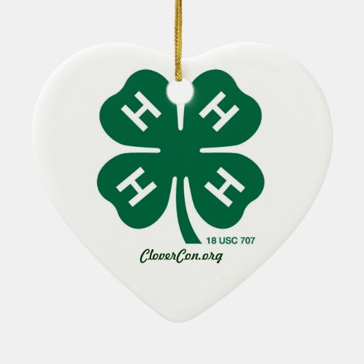 CloverCon Keramik Ornament (Hinten)