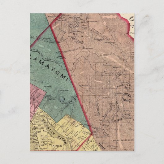 Cloverdale, Washington, Mendocino Postkarte (Vorderseite)