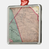 Cloverdale, Washington, Mendocino Silbernes Ornament (Links)