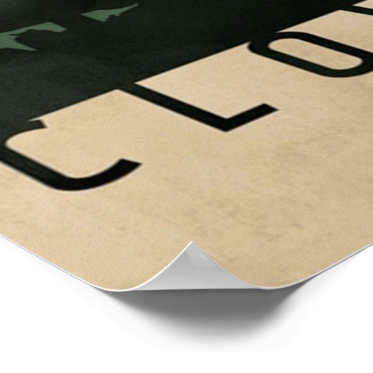 Cloverfield Poster (Ecke)