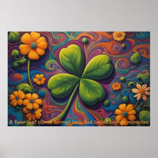 Clover's Charm: Eine Reise zum Glück Poster