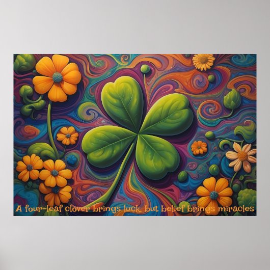 Clover's Charm: Eine Reise zum Glück Poster (Vorne)