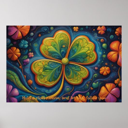 Clover's Charm: Eine Reise zum Glück Poster (Vorne)