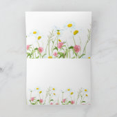 Clovers & Daisies Dankeskarte (Innenseite)