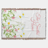 Clovers & Daisies Decke (Vorderseite)