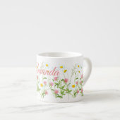 Clovers & Daisies Espressotasse (Vorderseite Rechts)