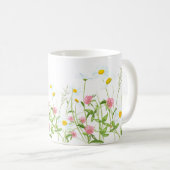 Clovers & Daisies Kaffeetasse (VorderseiteRechts)