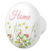 Clovers & Daisies Keramikknauf (Rechts)