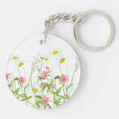 Clovers & Daisies Schlüsselanhänger (Rückseite)