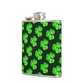 Clovers Flask Green Flachmann (Links)