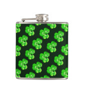Clovers Flask Green Flachmann (Vorderseite)