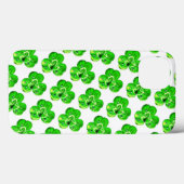 Clovers iPhone Case (Rückseite (Horizontal))