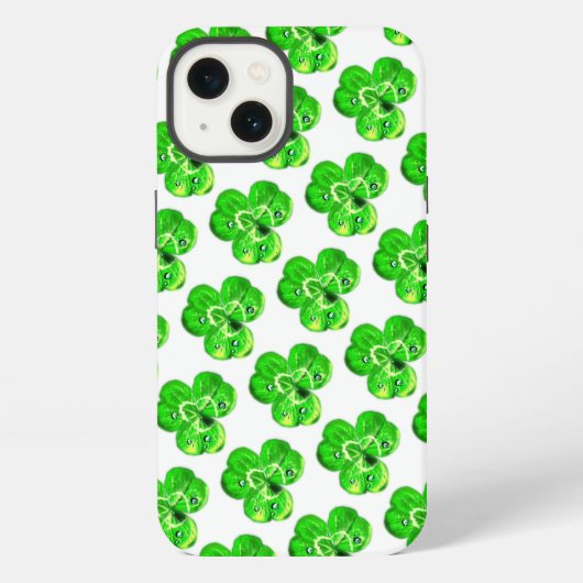 Clovers iPhone Case Hülle (Rückseite)