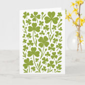 Clovers Karte (Gelbe Blume)