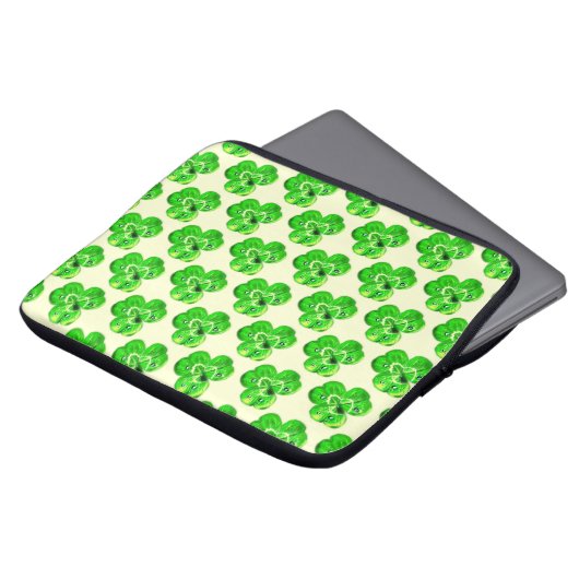 Clovers Laptop Sleeve - Ihre Farben (Vorne Oben)