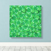 Clovers Leinwanddruck (Insitu (Holzboden))