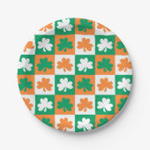 Clovers Pappteller (Vorderseite)