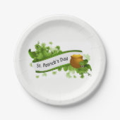 Clovers Pappteller (Vorderseite)