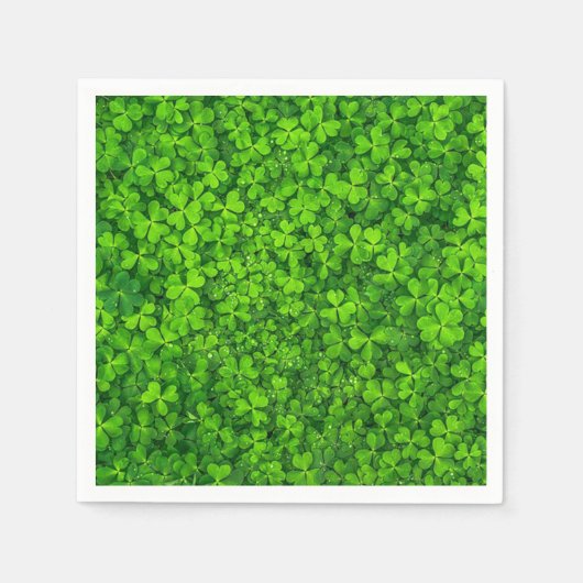 Clovers Serviette (Vorderseite)