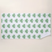 Clovers Strandtuch (Vorderseite)