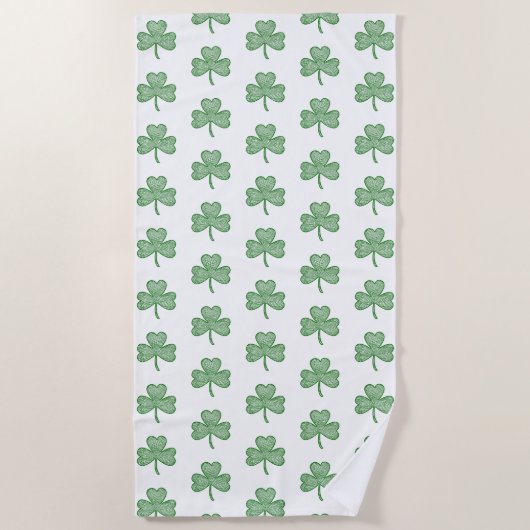 Clovers Strandtuch (Vorderseite)