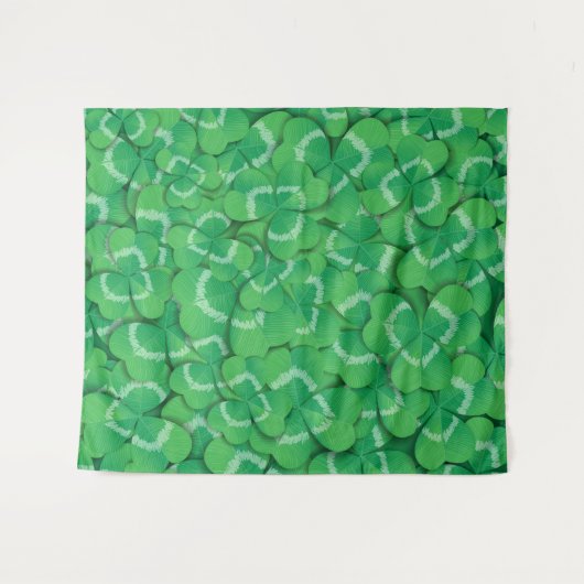 Clovers Wandteppich (Vorderseite (Horizontal))