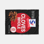 Cloves Whole Halloween Sce Costume Group Matching Fleecedecke (Vorderseite (Horizontal))