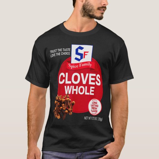Cloves Whole Halloween Sce Costume Group Matching T-Shirt (Vorderseite)
