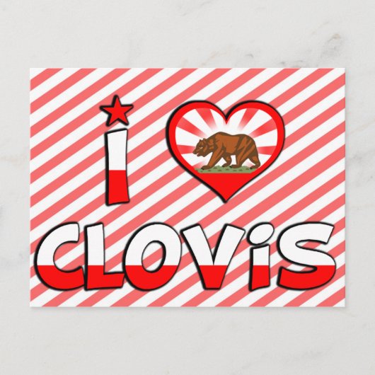 Clovis, CA Postkarte (Vorderseite)