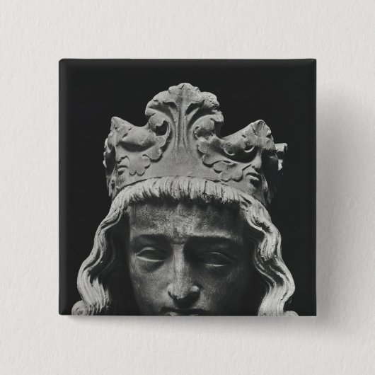 Clovis II, Merovingian Frankish Button (Vorderseite)