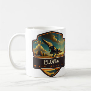 Clovis, New Mexico Antik Kaffeetasse