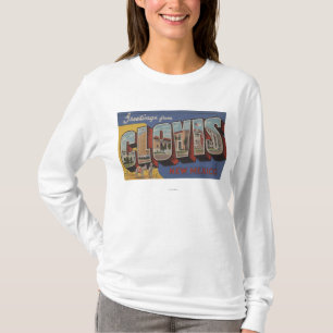 Clovis, New Mexico - Großbuchstaben T-Shirt