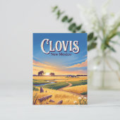 Clovis, New Mexico Postkarte (Stehend Vorderseite)