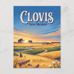 Clovis, New Mexico Postkarte