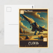 Clovis, New Mexico | VINTAG Postkarte (Vorne/Hinten)