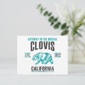 Clovis Postkarte (Stehend Vorderseite)