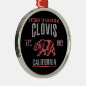 Clovis Silbernes Ornament (Rechts)