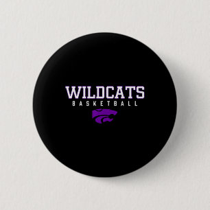 Clovis Wildcats Logo Sketll Hs Button
